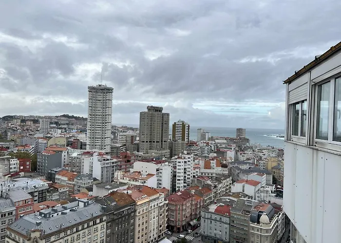 Skyline Coruna شقة *